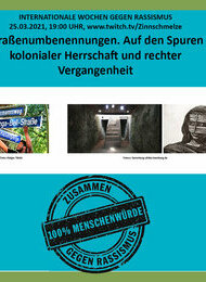 Straßenumbenennungen. Auf den Spuren kolonialer Herrschaft und rechter Vergangenheit