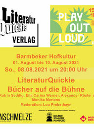 LiteraturQuickie – Bücher auf die Bühne