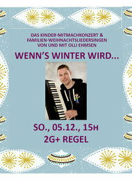 Wenn’s Winter wird – 2G+ Konzert