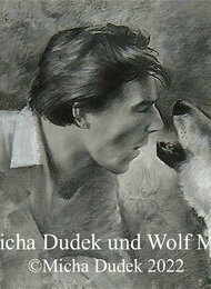 Ausstellung von Micha Dudek – ICE AGE in Hamburg – Mammut, Wolf & Co