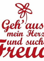 Geh aus mein Herz, und suche Freud