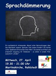 Sprachdämmerung unserer Kinder