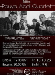 Jazzmeile presents: "Pouya Abdi Quartett"