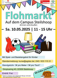 Flohmarkt auf dem Campus Steilshoop