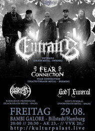 Revolt! Entrails, Fear Connection, Barbarian Prophecies, God's Funeral