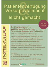 Patientenverfügung und Vorsorgevollmacht leicht gemacht