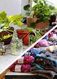 Handarbeitshafen trifft Pflanzentauschmarkt & Art Jam