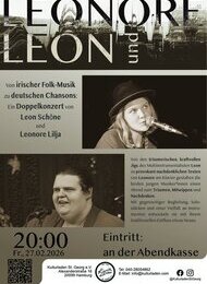 Konzert Leonore Lilja und Leon Schöne