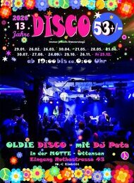 Disco 53 +/- im Monkeys Music Club, Bahrnerstraße 16, 22765 Hamburg!