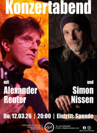 Konzertabend mit Alexander Reuter und Simon Nissen