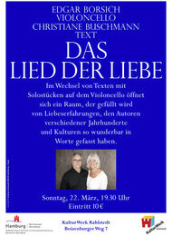 Das Lied der Liebe - Lesung mit Musik