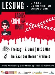 Lesung mit Die mörderischen Schwestern e.V. - "Ladies crime night"