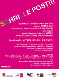 Theaterworkshop für Jugendliche